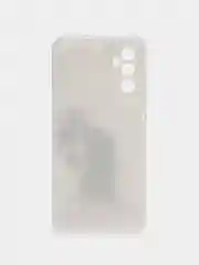Белый чехол силиконовый, с рисунком для Samsung Galaxy M23
