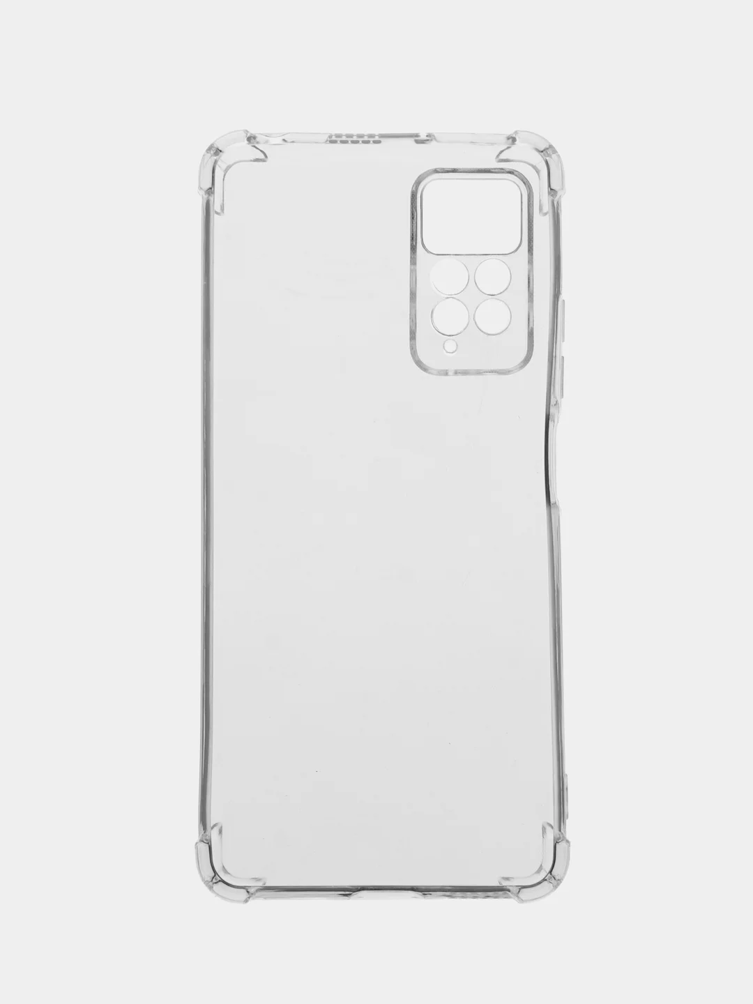Прозрачный чехол Xiaomi Redmi Note 11 Pro / Note 12 прозрачный противоударный с защитой камеры