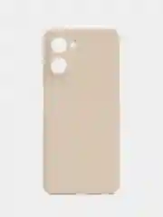 Молочный чехол для Realme 10 Pro (Реалми 10 Про) силиконовый, цветной, матовый