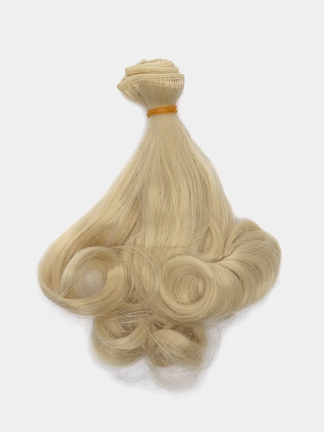 Кремовый волосы-трессы для кукол, локоны кудрявые, 15 x 100 см, 6 цветов на выбор