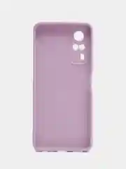 Лавандовый чехол для Vivo Y31/Y53S 4G/Y51 2020/2021 (Виво У31/У53С 4Г/У51 2020/2021), силиконовый