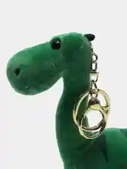 Зеленый брелок динозавр, дракон. Мягкая игрушка