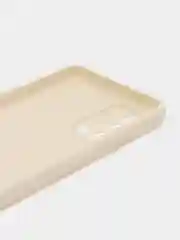Молочный чехол OPPO A74 4G (Оппо А74, 4джи), силиконовый