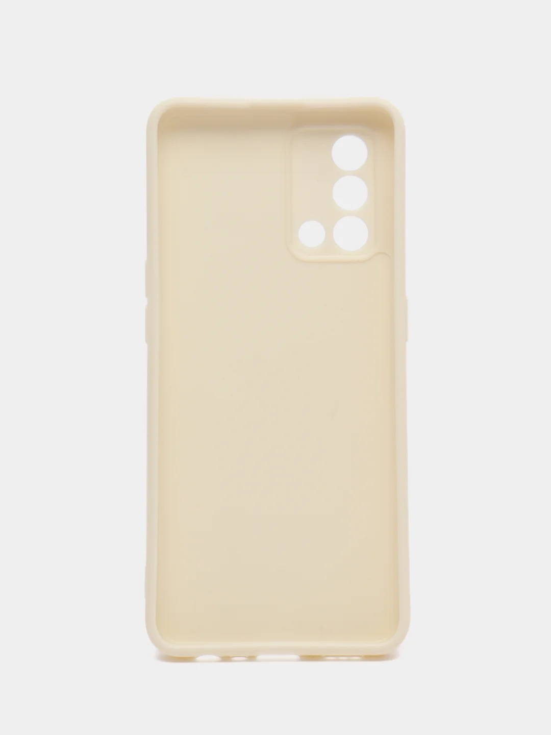 Молочный чехол OPPO A74 4G (Оппо А74, 4джи), силиконовый