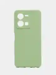 Зеленый силиконовый чехол Vivo Y35 4G 2022 (Виво у35 4Г 2022)