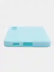 Голубой чехол для Samsung Galaxy S22 Plus (Самсунг Галакси С22 Плюс), силиконовый