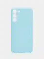 Голубой чехол для Samsung Galaxy S22 Plus (Самсунг Галакси С22 Плюс), силиконовый