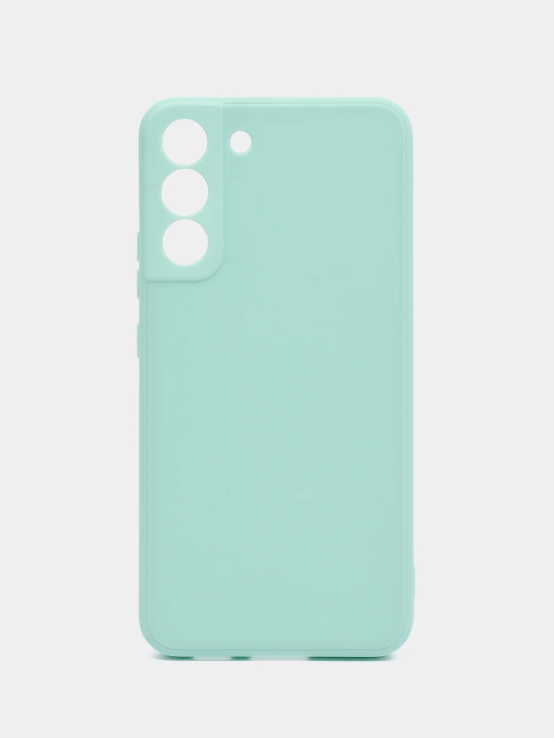 Мятный чехол для Samsung Galaxy S22 Plus (Самсунг Галакси С22 Плюс), силиконовый
