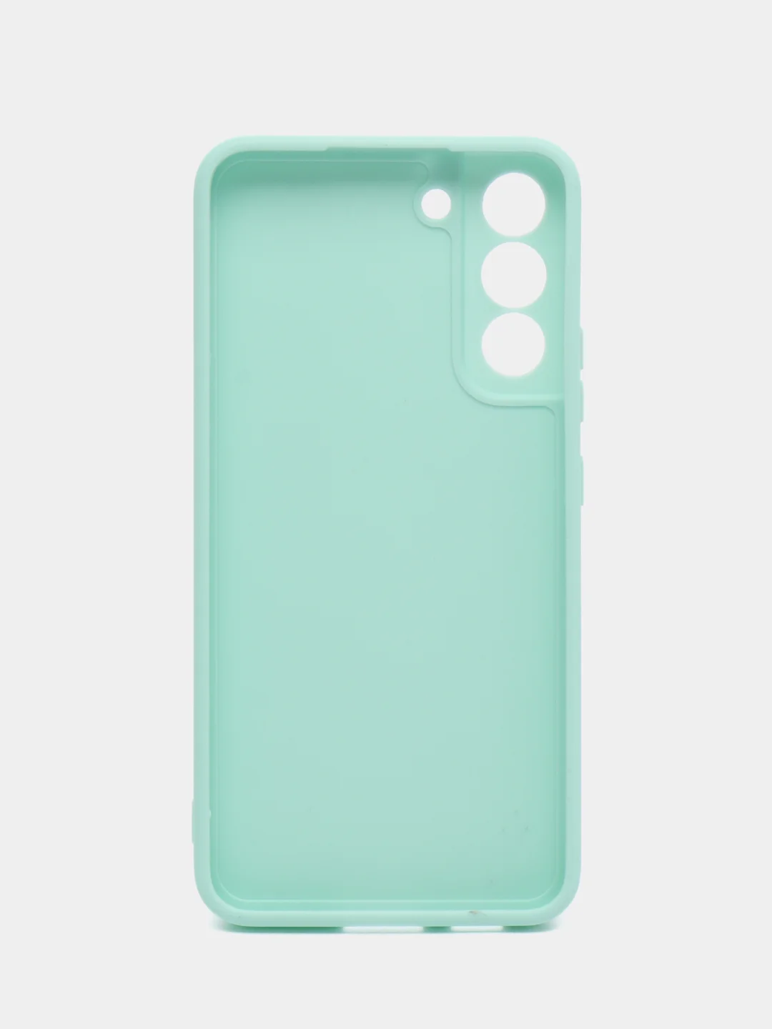 Мятный чехол для Samsung Galaxy S22 Plus (Самсунг Галакси С22 Плюс), силиконовый