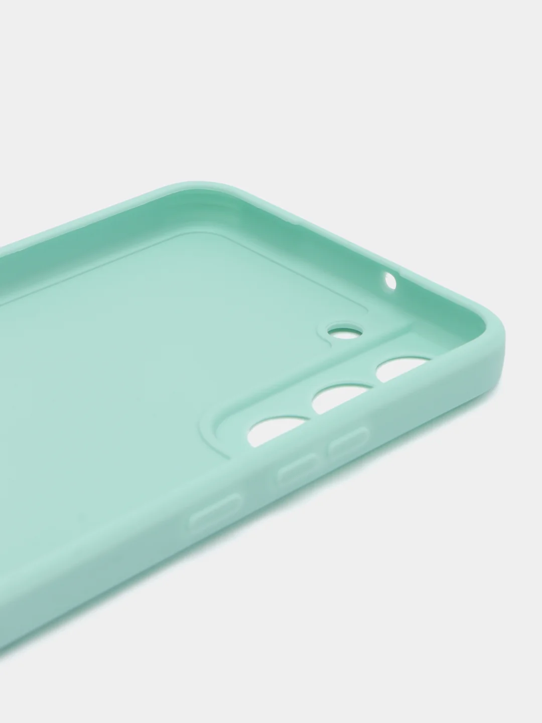Мятный чехол для Samsung Galaxy S22 Plus (Самсунг Галакси С22 Плюс), силиконовый