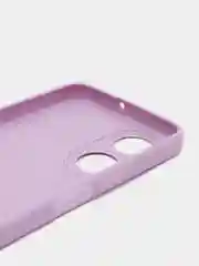 Лавандовый силиконовый чехол для Huawei Honor X7 (Хуавей Хонор Х7), с защитой камеры