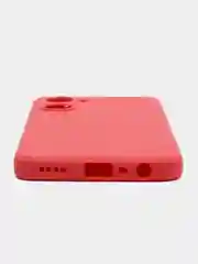 Коралловый силиконовый чехол для Realme 10 4G (Реалми 10 4Г), прозрачный