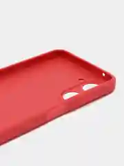 Коралловый силиконовый чехол для Realme 10 4G (Реалми 10 4Г), прозрачный
