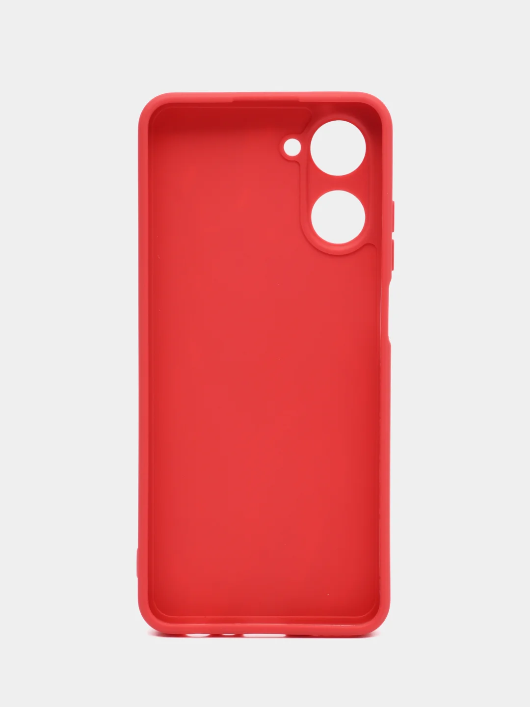 Коралловый силиконовый чехол для Realme 10 4G (Реалми 10 4Г), прозрачный