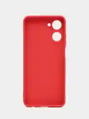 Коралловый силиконовый чехол для Realme 10 4G (Реалми 10 4Г), прозрачный