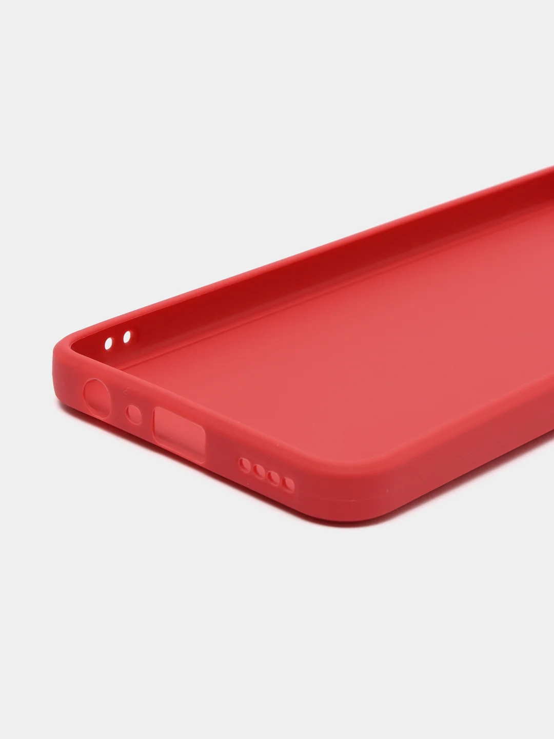 Коралловый силиконовый чехол для Realme 10 4G (Реалми 10 4Г), прозрачный