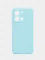 Голубой силиконовый чехол Vivo Y35 4G 2022 (Виво у35 4Г 2022)