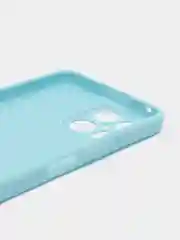 Голубой силиконовый чехол для Honor X8 4G (Хонор Х8 4г / Икс 8), прозрачный
