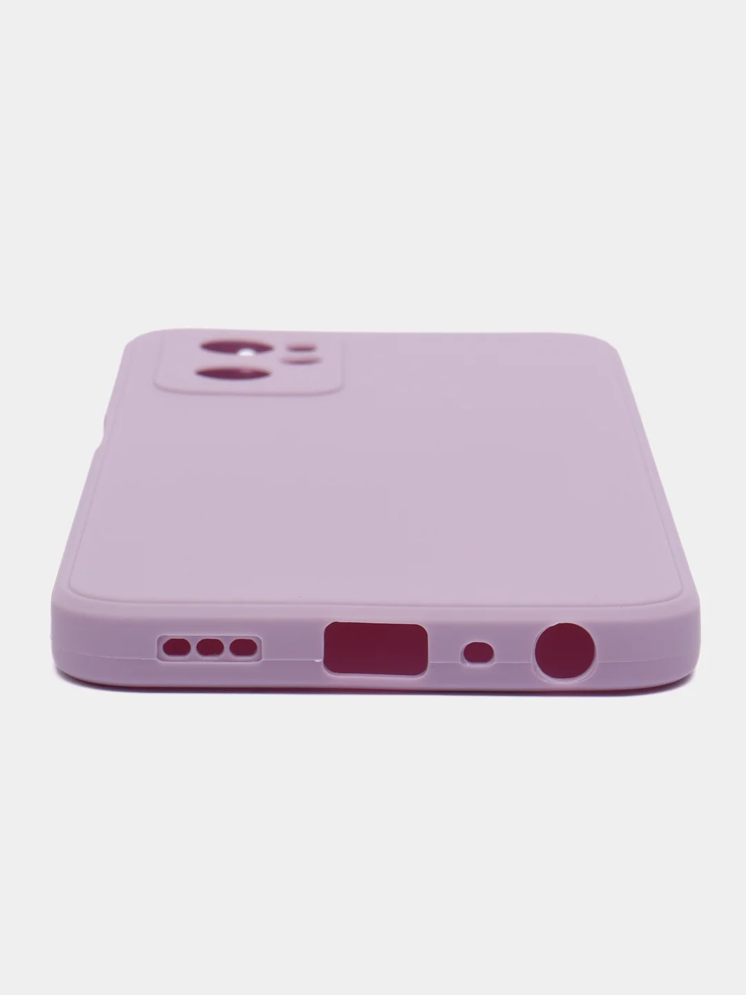 Лавандовый силиконовый чехол для Realme 9i 4G / Oppo A96, (Реалми 9Ай / Оппо А96), прозрачный
