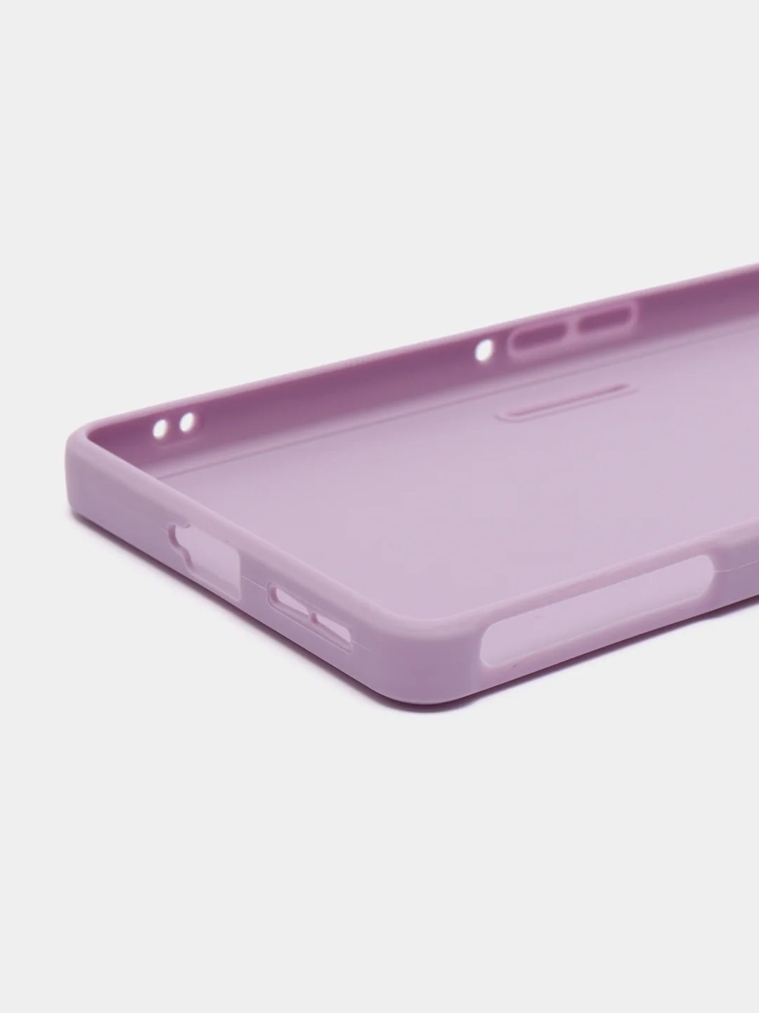 Лавандовый чехол для Xiaomi Poco F4 GT (Поко Ф4 Джити) силиконовый, черный, матовый, с защитой камеры