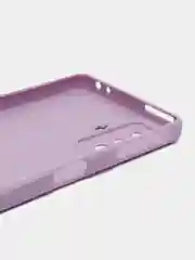 Лавандовый чехол для Xiaomi Poco F4 GT (Поко Ф4 Джити) силиконовый, черный, матовый, с защитой камеры