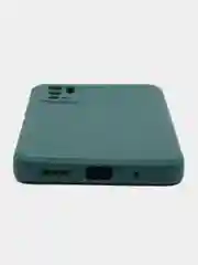Тёмно-зелёный чехол силиконовый для Redmi Note 10T ,Note 10 5G ,POCO M3 Pro (Редми нот 10, поко м3)