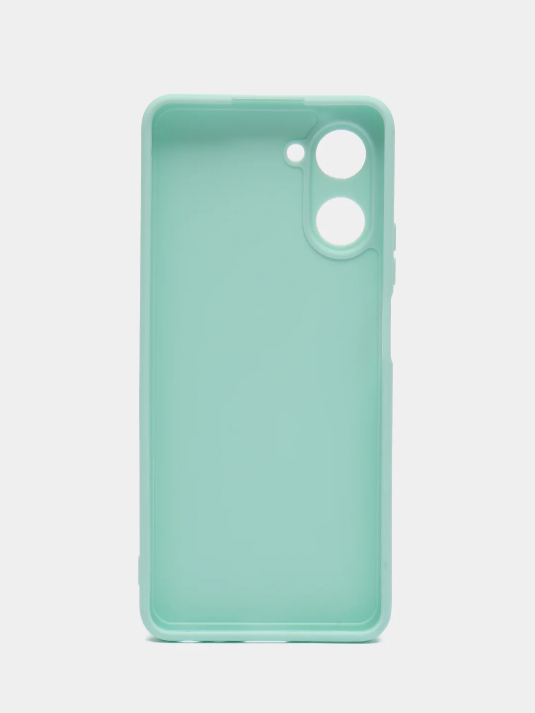 Мятный чехол для Realme 10 Pro (Реалми 10 Про) силиконовый, цветной, матовый