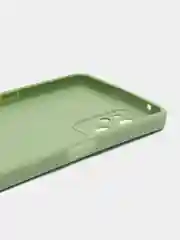 Зеленый силиконовый чехол для Realme 9i 4G / Oppo A96, (Реалми 9Ай / Оппо А96), прозрачный
