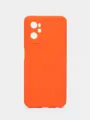 Оранжевый силиконовый чехол для Realme 9i 4G / Oppo A96, (Реалми 9Ай / Оппо А96), прозрачный