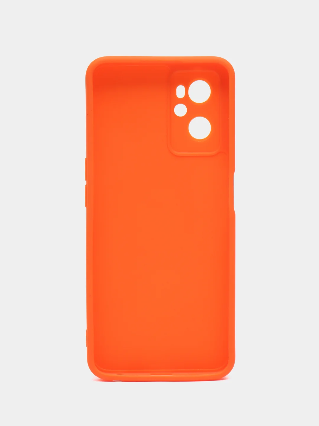 Оранжевый силиконовый чехол для Realme 9i 4G / Oppo A96, (Реалми 9Ай / Оппо А96), прозрачный