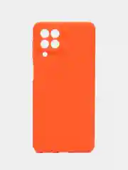 Оранжевый чехол для Samsung M53 5G (Самсунг М53), с защитой камеры