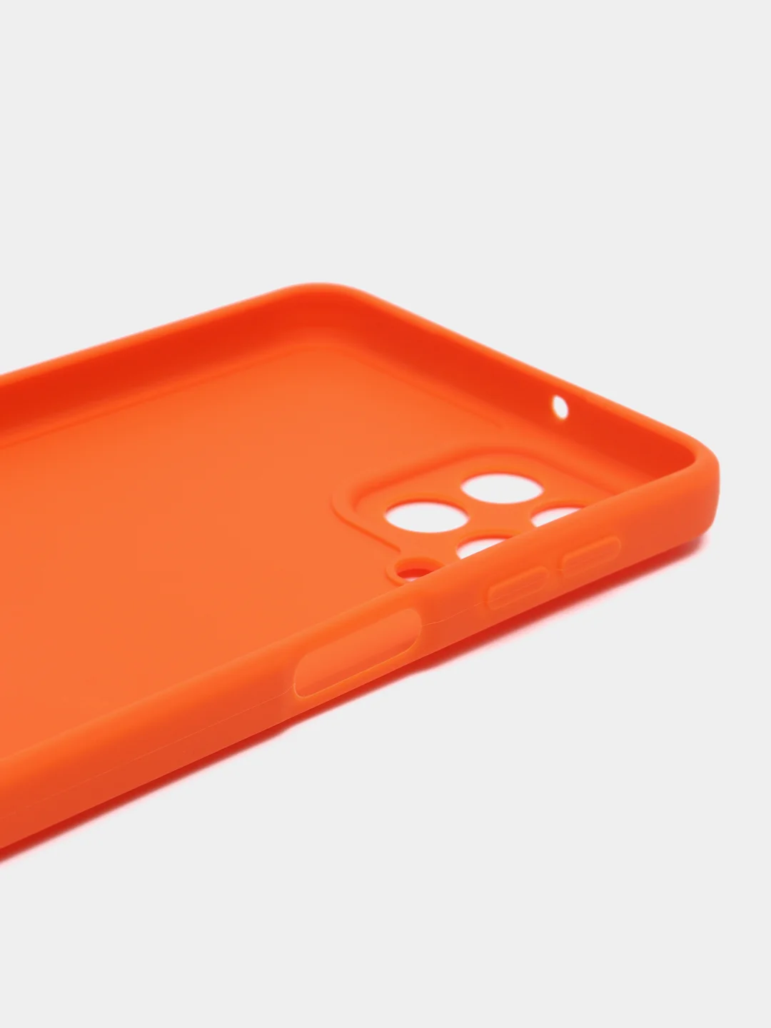 Оранжевый чехол для Samsung M53 5G (Самсунг М53), с защитой камеры