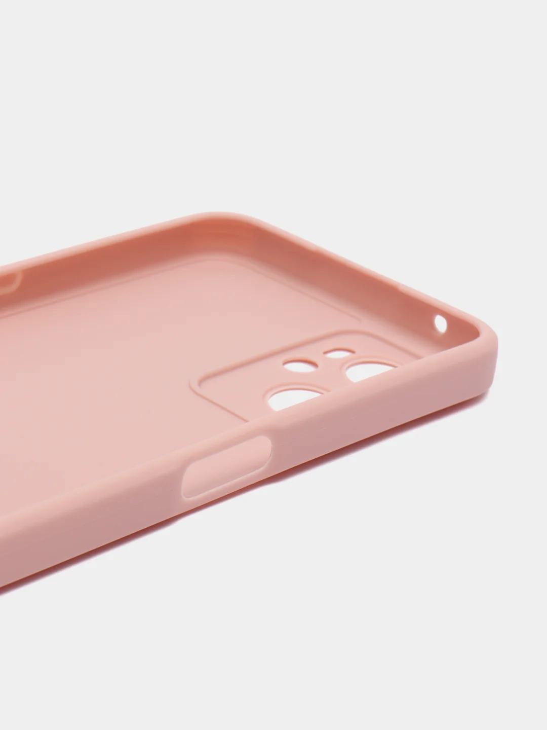 Пудровый силиконовый чехол для Realme 9i 4G / Oppo A96, (Реалми 9Ай / Оппо А96), прозрачный