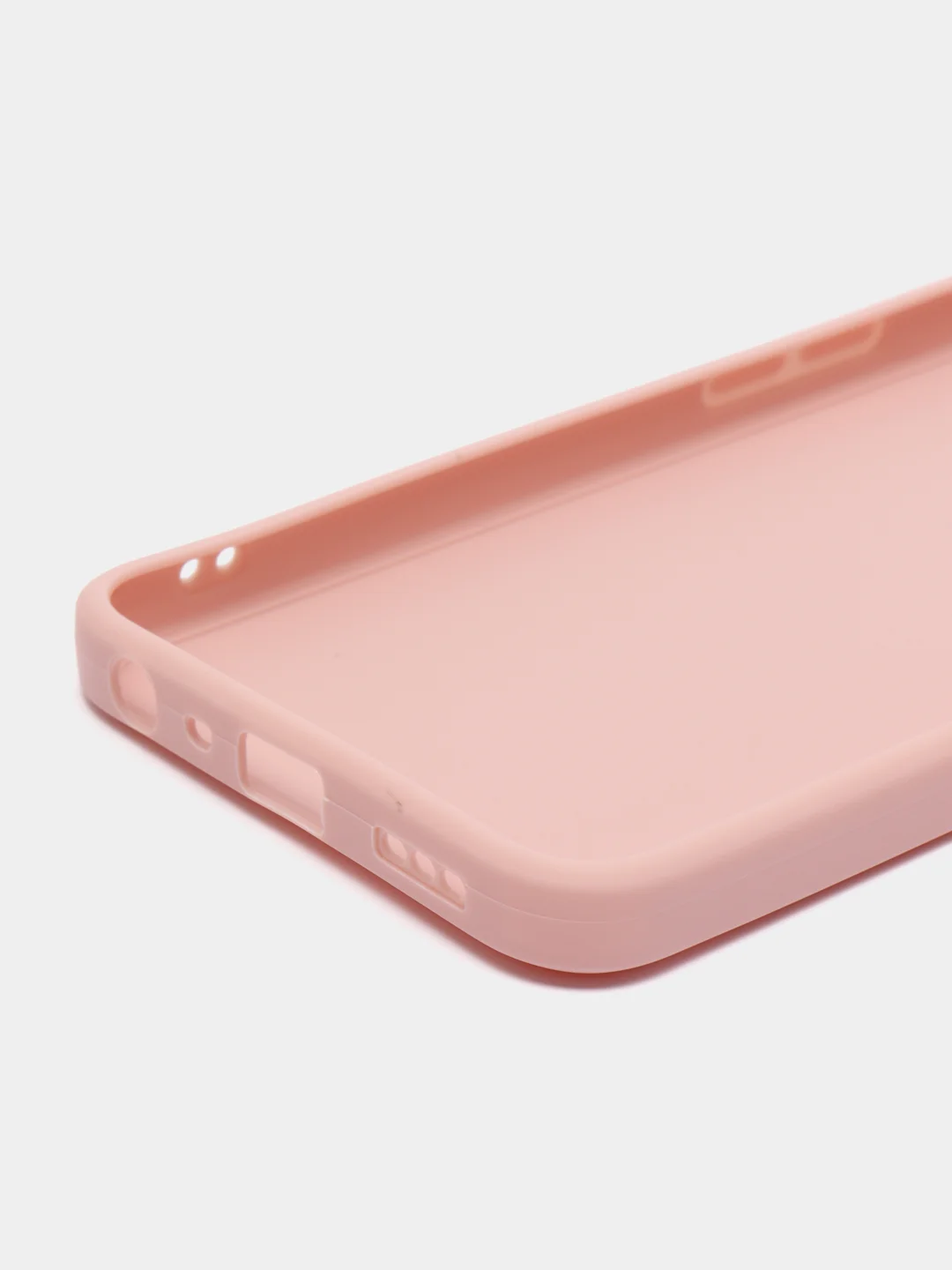 Пудровый силиконовый чехол для Realme 9i 4G / Oppo A96, (Реалми 9Ай / Оппо А96), прозрачный