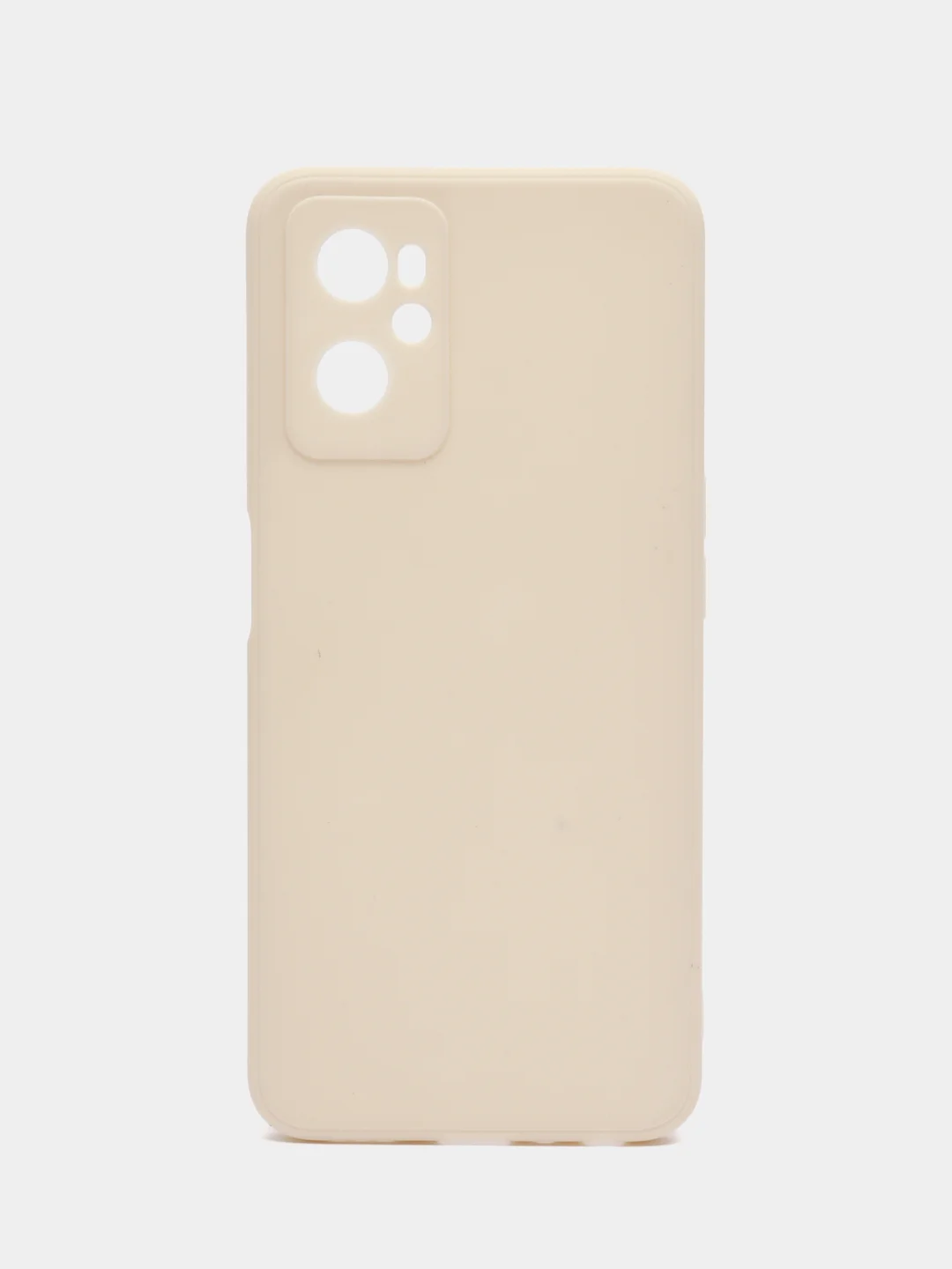 Молочный силиконовый чехол для Realme 9i 4G / Oppo A96, (Реалми 9Ай / Оппо А96), прозрачный