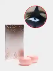 Молочный цветные контактные линзы Crazy, контейнер в комплекте, без диоптрий, 2 штуки