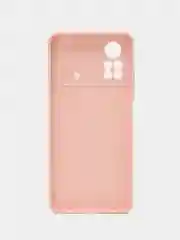 Пудровый чехол Xiaomi Poco X4 Pro (Сяоми Поко Х4 Про), прозрачный