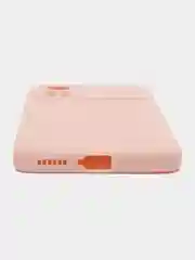Пудровый чехол Xiaomi Poco X4 Pro (Сяоми Поко Х4 Про), прозрачный