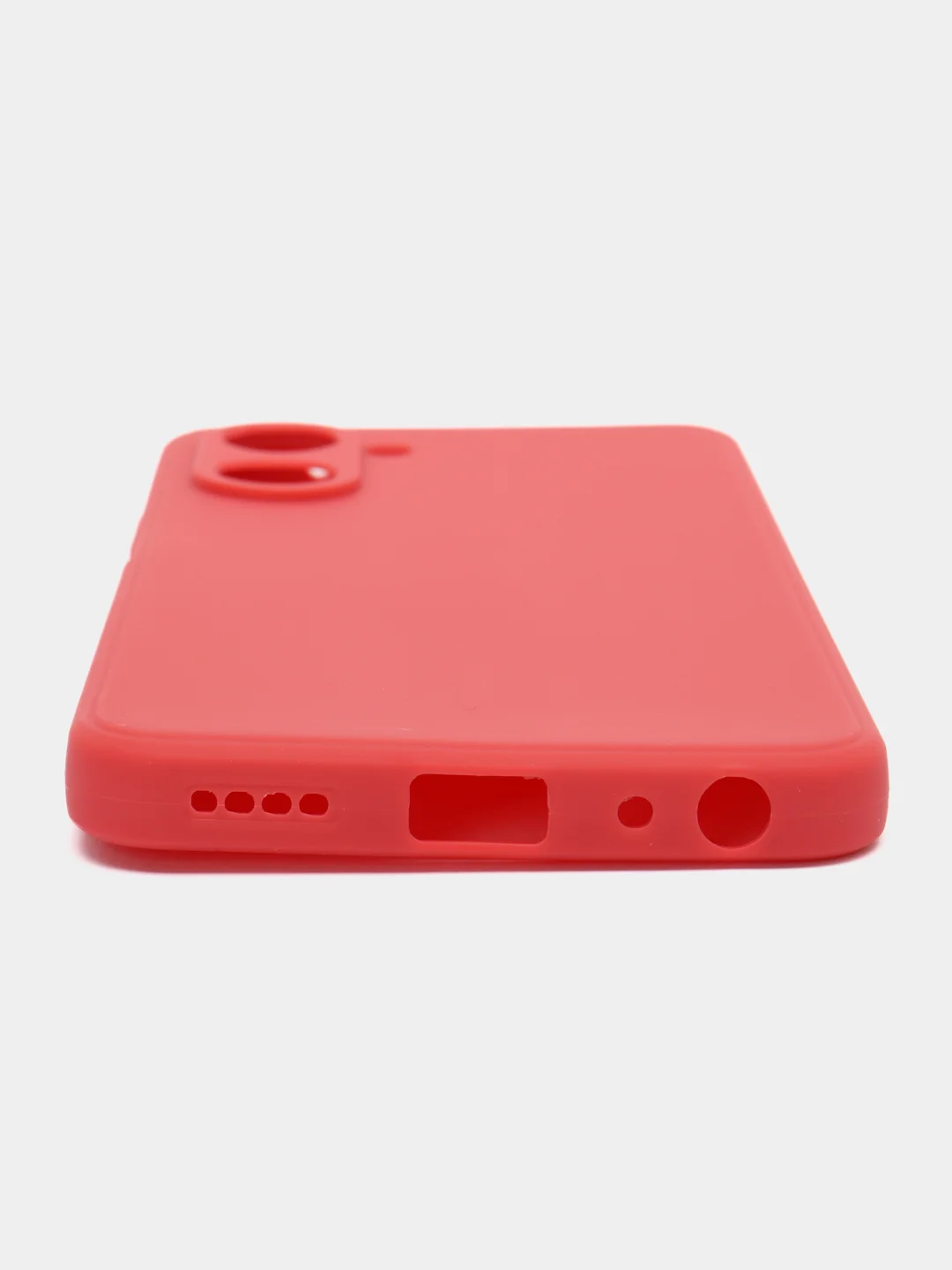 Коралловый чехол для Realme 10 Pro (Реалми 10 Про) силиконовый, цветной, матовый