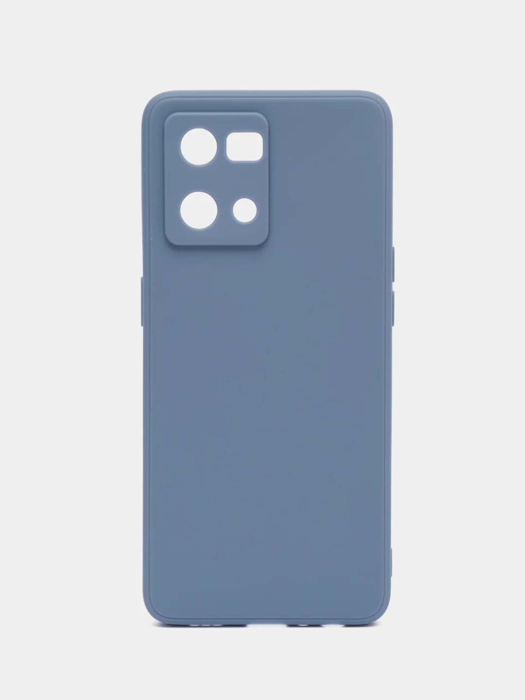 Синий меланж чехол для OPPO Reno 7 4G / Reno 8 4G / Оппо Рено , силиконовый