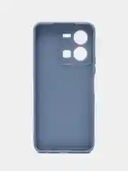 Синий меланж силиконовый чехол Vivo Y35 4G 2022 (Виво у35 4Г 2022)