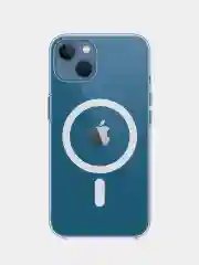 Чехол силиконовый MagSafe (Магсейф) для iPhone 7 8 XR 11 12 13 14 Pro Plus Max прозрачный