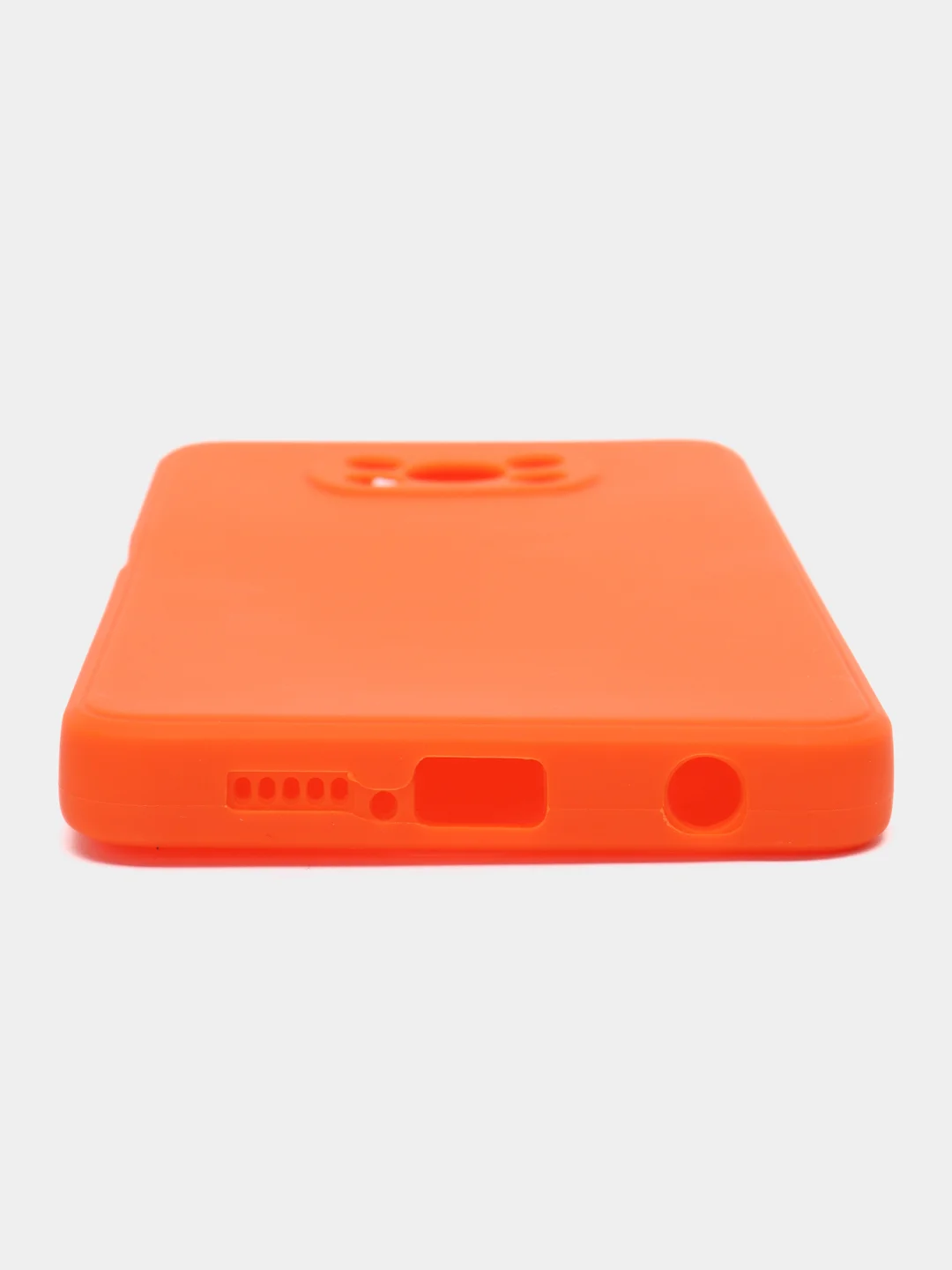 Оранжевый чехол для Xiaomi Poco X3 NFC, Poco X3 Pro (Сяоми Поко Икс3 нфс, Икс3 Про), силиконовый