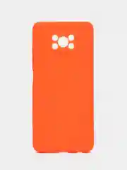 Оранжевый чехол для Xiaomi Poco X3 NFC, Poco X3 Pro (Сяоми Поко Икс3 нфс, Икс3 Про), силиконовый