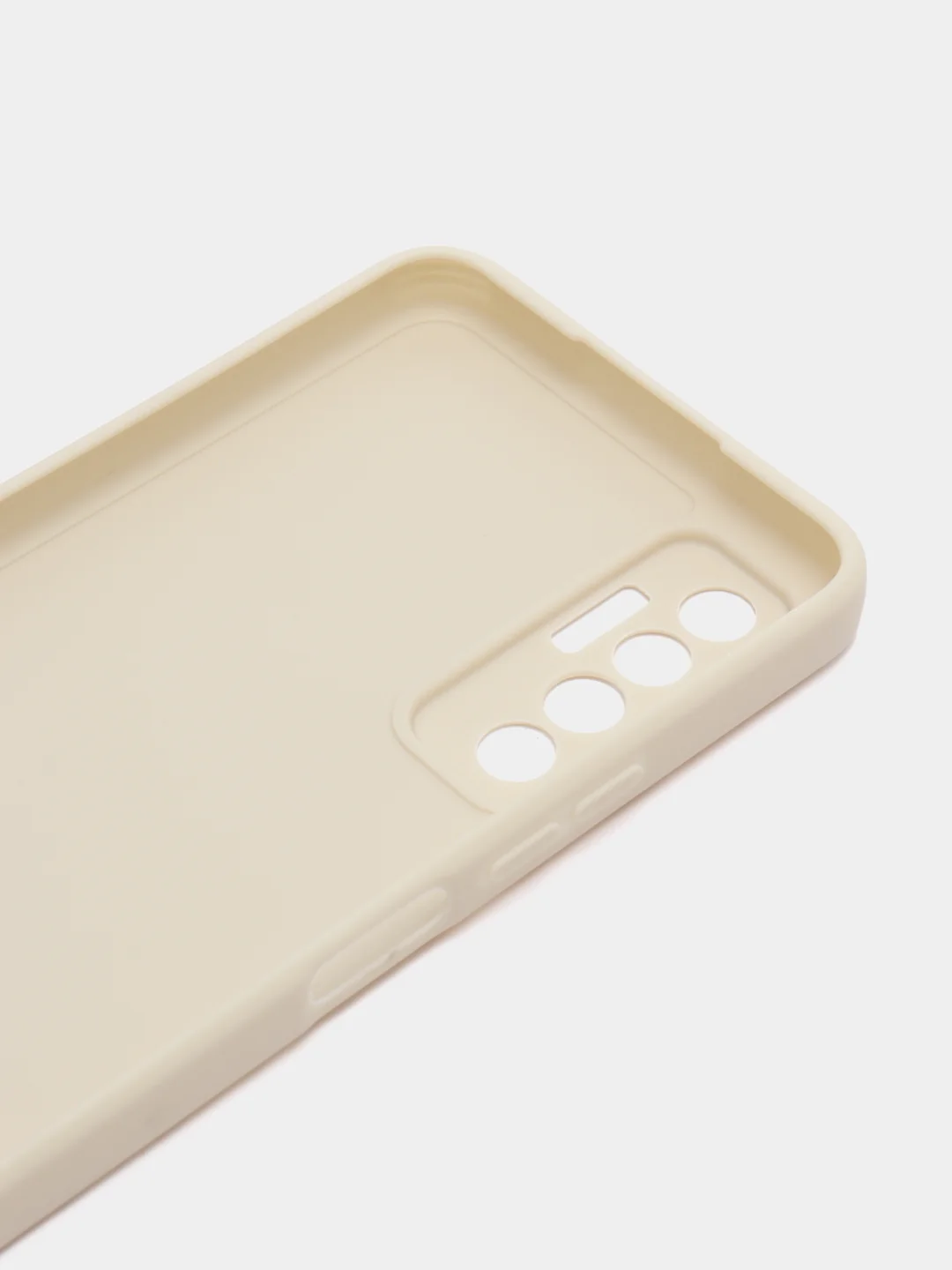 Молочный чехол для TECNO Camon 17P (Техно камон 17П), силиконовый, матовый