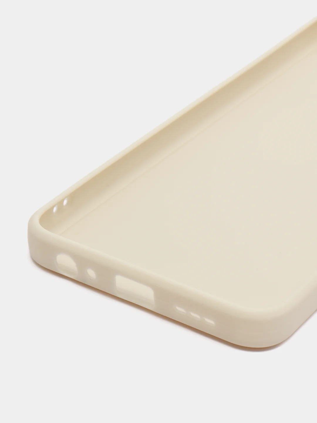 Молочный чехол для TECNO Camon 17P (Техно камон 17П), силиконовый, матовый