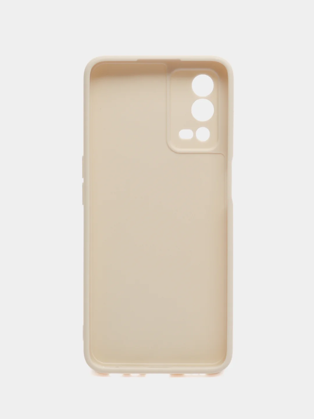 Молочный чехол силиконовый для OPPO A55 (Оппо А55)