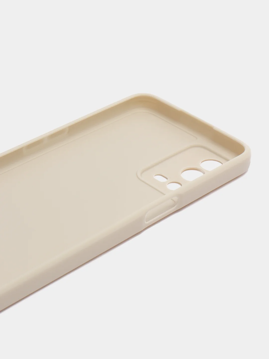 Молочный чехол силиконовый для OPPO A55 (Оппо А55)