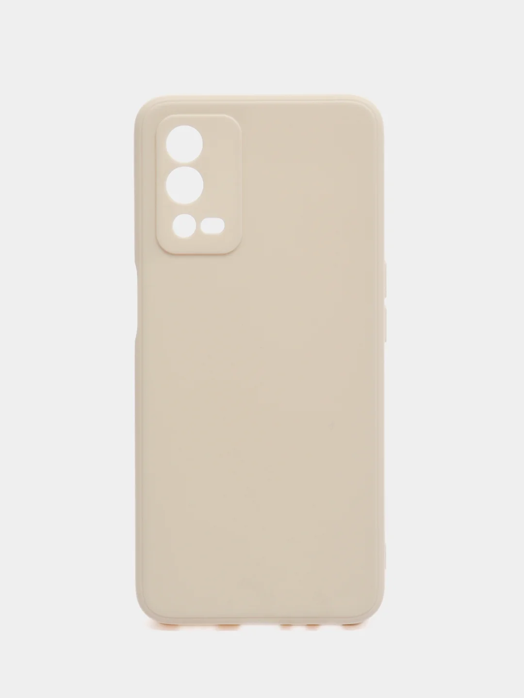 Молочный чехол силиконовый для OPPO A55 (Оппо А55)