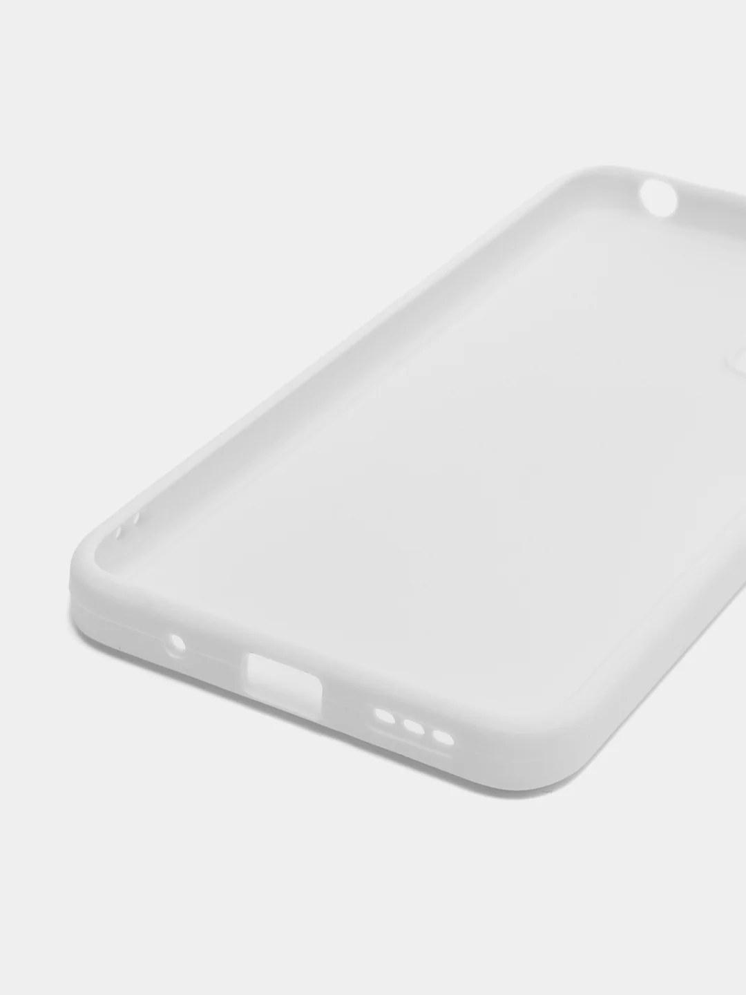 Белый чехол силиконовый для Redmi Note 10T ,Note 10 5G ,POCO M3 Pro (Редми нот 10, поко м3)